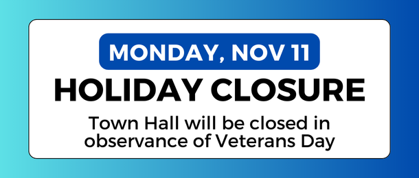 Holiday Closure - 2024 Veterans Day