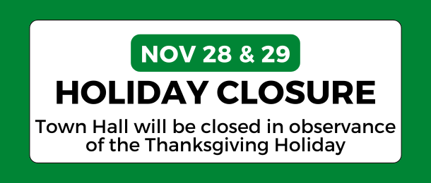 Thanksgiving Closure