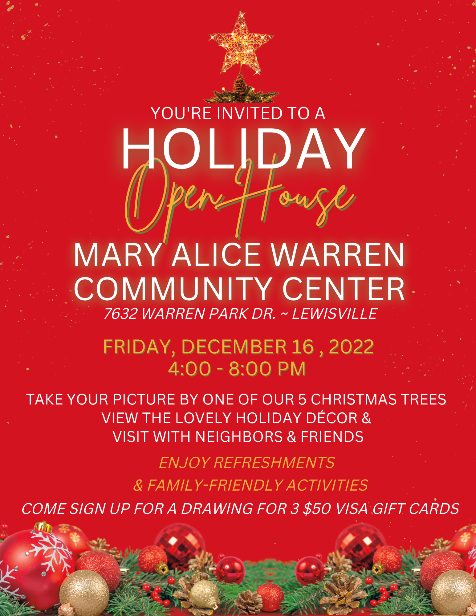 MAWCC Holiday Open House 2022