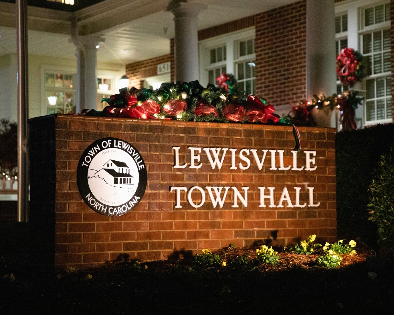 Holiday Lights - Town Hall