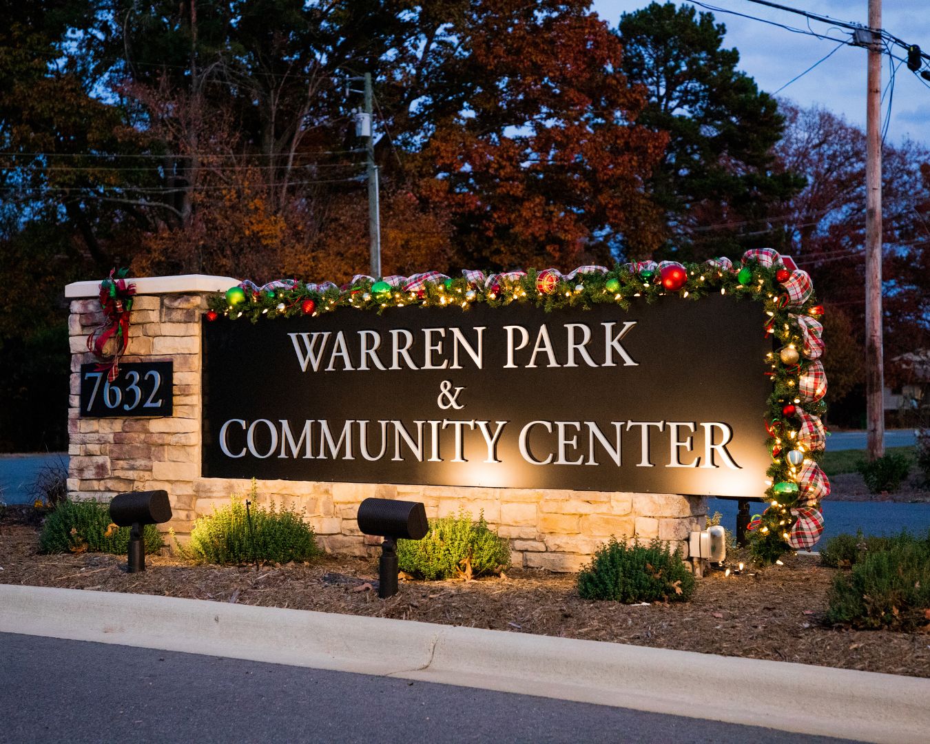 Holiday Lights - Mary Alice Warren Community Center