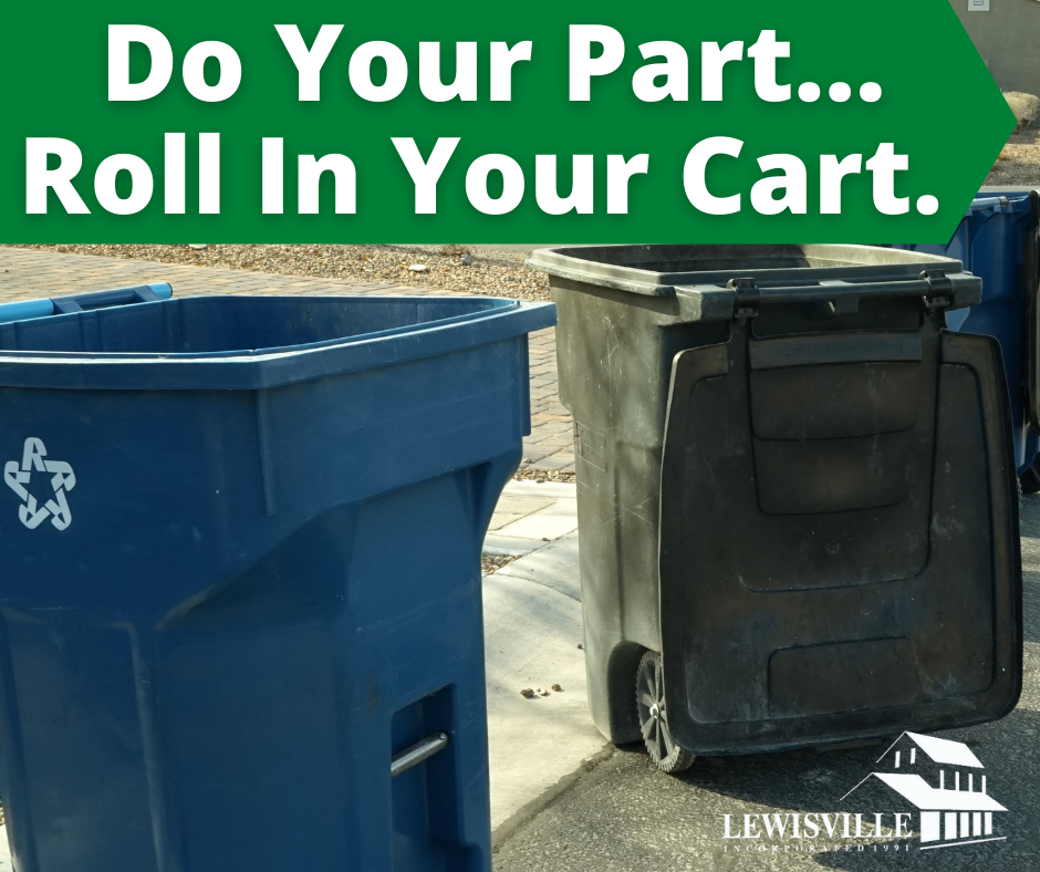 Do Your Part, Roll in Your Cart!
