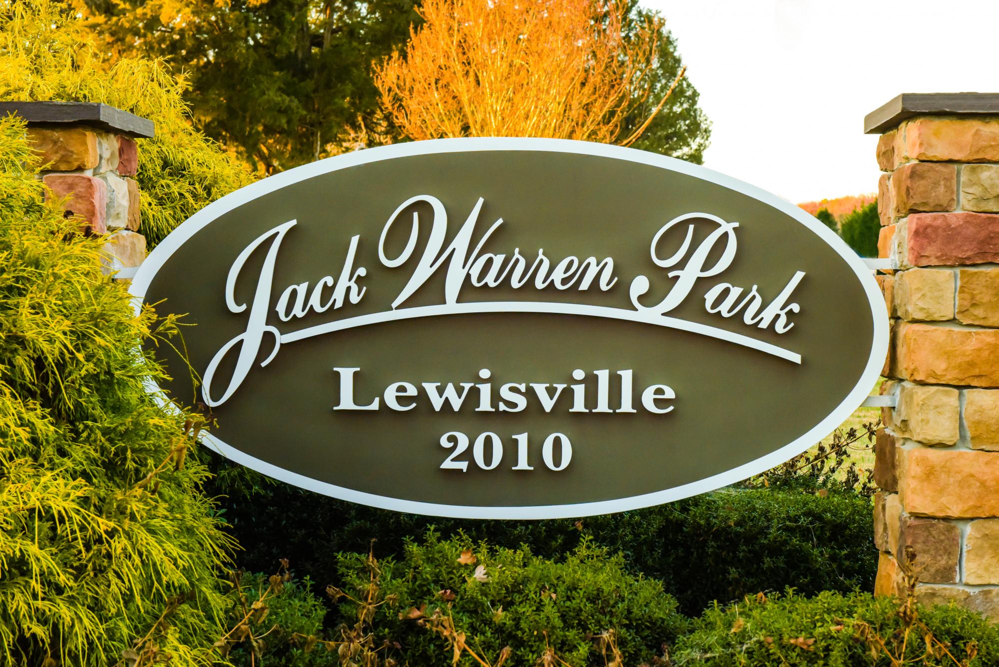 Jack Warren Park Sign